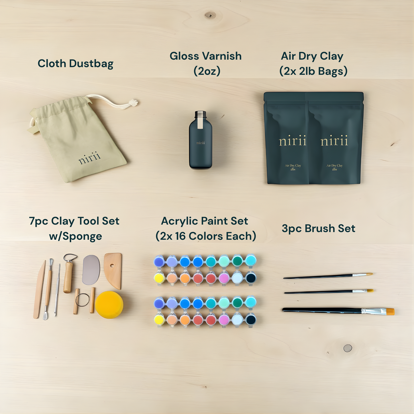 The Air Dry Clay Kit, Duo