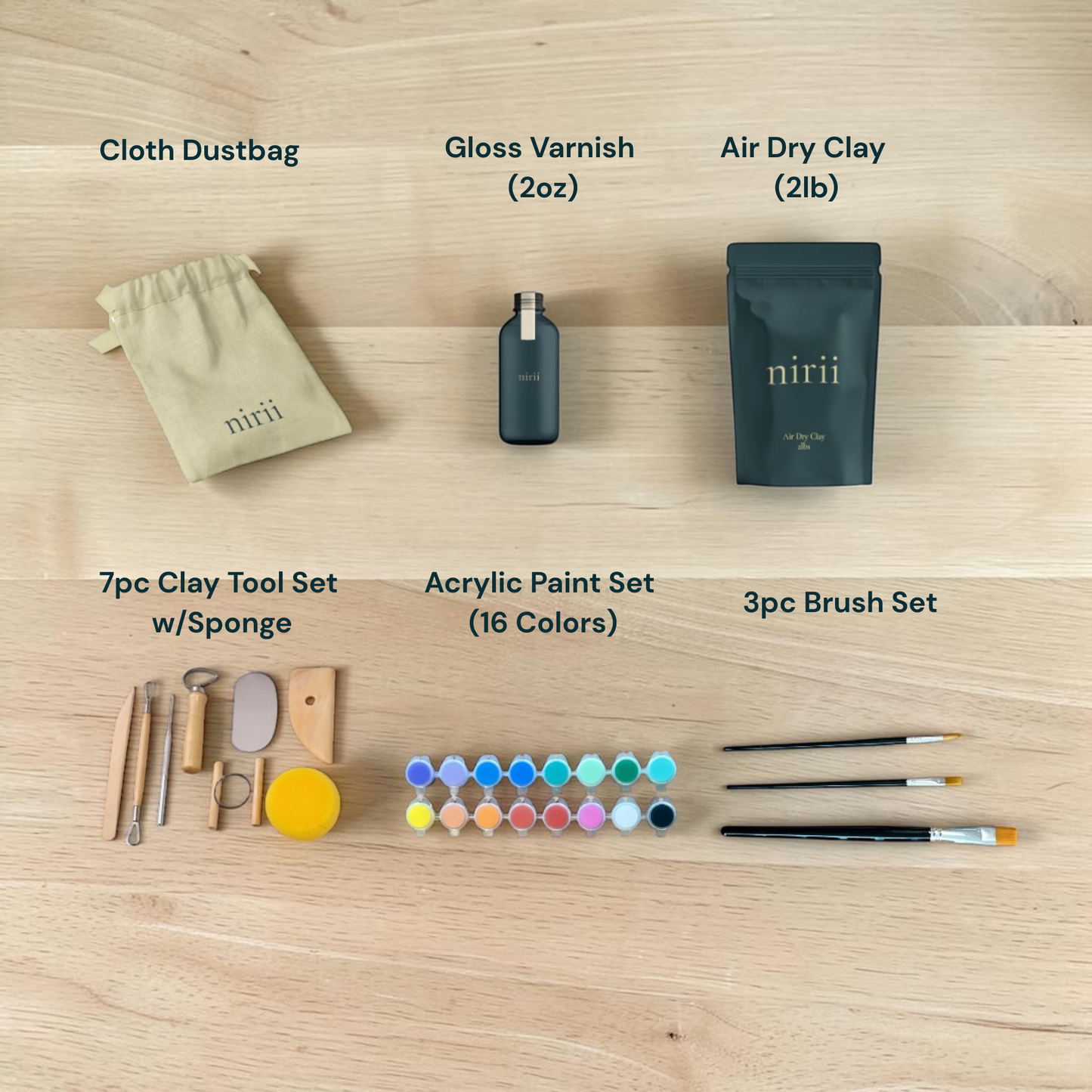 The Air Dry Clay Kit, Solo